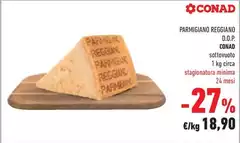 Conad - Parmigiano Reggiano D.O.P. Conad - Parmigiano Reggiano D.O.P.