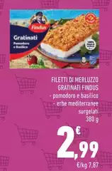 Findus - Filetti Di Merluzzo Gratinati