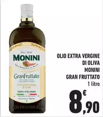 Monini - Olio Extra Vergine Di Oliva Gran Fruttato