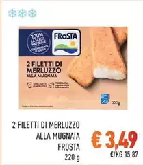 Frosta - 2 Filetti Di Merluzzo Alla Mugnaia