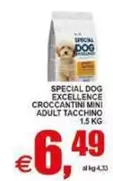 Special Dog - Excellence Croccantini Mini Adult Tacchino