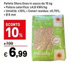 Enso - Pellets  In Sacco Da 15 Kg