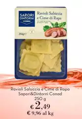 Sapori - Ravioli Salsiccia E Cime Di Rapa &Dintorni