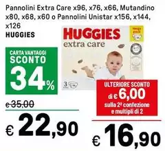 Huggies - Pannolini Extra Care Huggies - Pannolini Extra Care