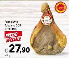 Citterio - Prosciutto Toscano DOP Citterio - Prosciutto Toscano DOP