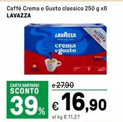 Lavazza - Caffé Crema E Gusto Classico Lavazza - Caffé Crema E Gusto Classico