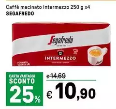 Segafredo - Caffè Macinato Intermezzo Segafredo - Caffè Macinato Intermezzo
