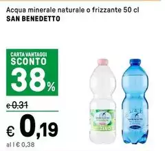 San Benedetto - Acqua Minerale Naturale O Frizzante San Benedetto - Acqua Minerale Naturale O Frizzante