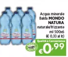 Mondo Natura - Acqua Minerale Balda Naturale 