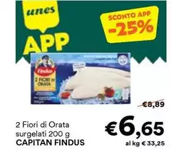 Findus - 2 Fiori Di Orata Surgelati