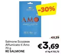 Re Salmone - Ti Amo Salmone Scozzese Affumicato