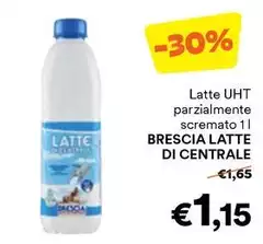 Brescia Latte Di Centrale - Latte UHT Parzialmente Scremato Brescia Latte Di Centrale - Latte UHT Parzialmente Scremato