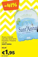 Sant'anna - Acqua Minerale Naturale, Lievemente Frizzante O Frizzante Sant'anna - Acqua Minerale Naturale, Lievemente Frizzante O Frizzante