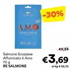 Re Salmone - Salmone Scozzese Affumicato Ti Amo