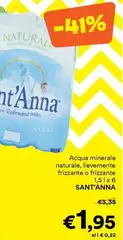 Sant'anna - Acqua Minerale Naturale, Ivemente Frizzante O Frizzante Sant'anna - Acqua Minerale Naturale, Ivemente Frizzante O Frizzante