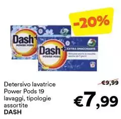 Dash - Detersivo Lavatrice Power Pods