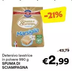 Spuma Di Sciampagna - Detersivo Lavatrice In Polvere