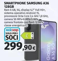Samsung - Smartphone A36 128GB