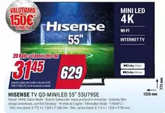 Hisense - Tv Q-Miniled 55" 55U79SE