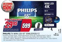 Philips - Tv Mini Led 55" 55mled920/12 Philips - Tv Mini Led 55" 55mled920/12