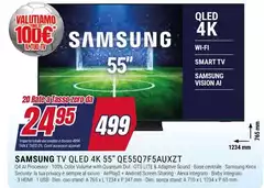 Samsung - Tv Qled 4k 55" QE55Q7F5AUXZT