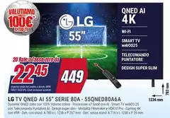 LG - QNED AI 55" SERIE 80A-55QNED80A6A