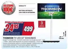 Thomson - Tv Led 32" 32HG4M45 Thomson - Tv Led 32" 32HG4M45