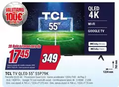 TCL - Tv Qled 55" 55P79K TCL - Tv Qled 55" 55P79K