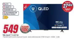 TCL - Smart Tv 65P7K TCL - Smart Tv 65P7K