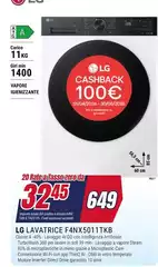 LG - Lavatrice F4nx5011tkb