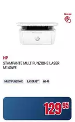 HP - Stampante Multifunzione Laser M140WE