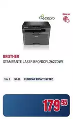 Brother - Stampante Laser Bro/dcp2627dwe