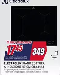 Electrolux - Piano Cottura A Induzione 60 Cm Cil 63443 Electrolux - Piano Cottura A Induzione 60 Cm Cil 63443