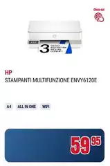 HP - Stampanti Multifunzione ENVY6120E