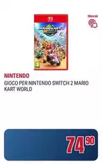 Nintendo - Gioco Per Switch 2 Mario Kart World Nintendo - Gioco Per Switch 2 Mario Kart World