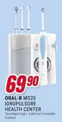 Oral b - Md20 Idropulsore Health Center Oral b - Md20 Idropulsore Health Center
