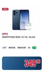 Oppo - Smartphone Reno 15 F 5g-black Oppo - Smartphone Reno 15 F 5g-black