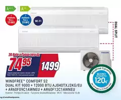 Whirlpool - Comfort S2 Dual Kit + 12000 Btu Aj4040txj2kg/eu + AR60F09C14Wneu + AR60F12C14WNEU Whirlpool - Comfort S2 Dual Kit + 12000 Btu Aj4040txj2kg/eu + AR60F09C14Wneu + AR60F12C14WNEU