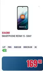 Xiaomi - Smartphone Redmi 15 - Gray Xiaomi - Smartphone Redmi 15 - Gray