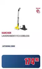 Kärcher - Lavapavimenti FC3 Cordless