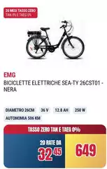 Ezviz - EMG Bicilette Elite Elite 26CST01 - Nera Ezviz - EMG Bicilette Elite Elite 26CST01 - Nera