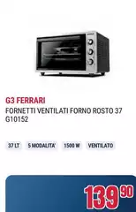 G3 ferrari - Fornetti Ventilati Forno Rosto 37 G10152