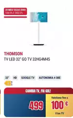 Thomson - Tv Led 32" GO Tv 32HG4M45 Thomson - Tv Led 32" GO Tv 32HG4M45