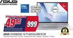 Asus - Vivobook 16 F1605va-mb18lw Asus - Vivobook 16 F1605va-mb18lw