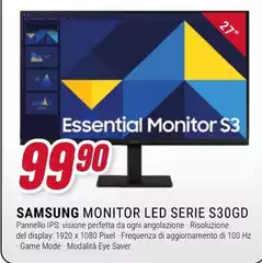 Samsung - Monitor S3 Essonigal Monitor Samsung - Monitor S3 Essonigal Monitor