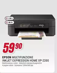 Epson - Imkjet Expression Home XP-2200