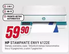 HP - Stampante Envy 6122e