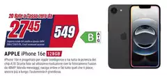 Apple - Iphone 16e 128gb