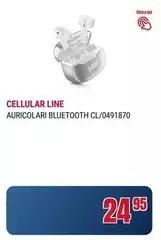 Cellularline - Auricolari Bluetooth Cl/0491870