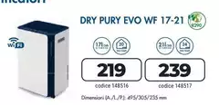 Argo - Dry Pury Evo WF 17-21 Argo - Dry Pury Evo WF 17-21